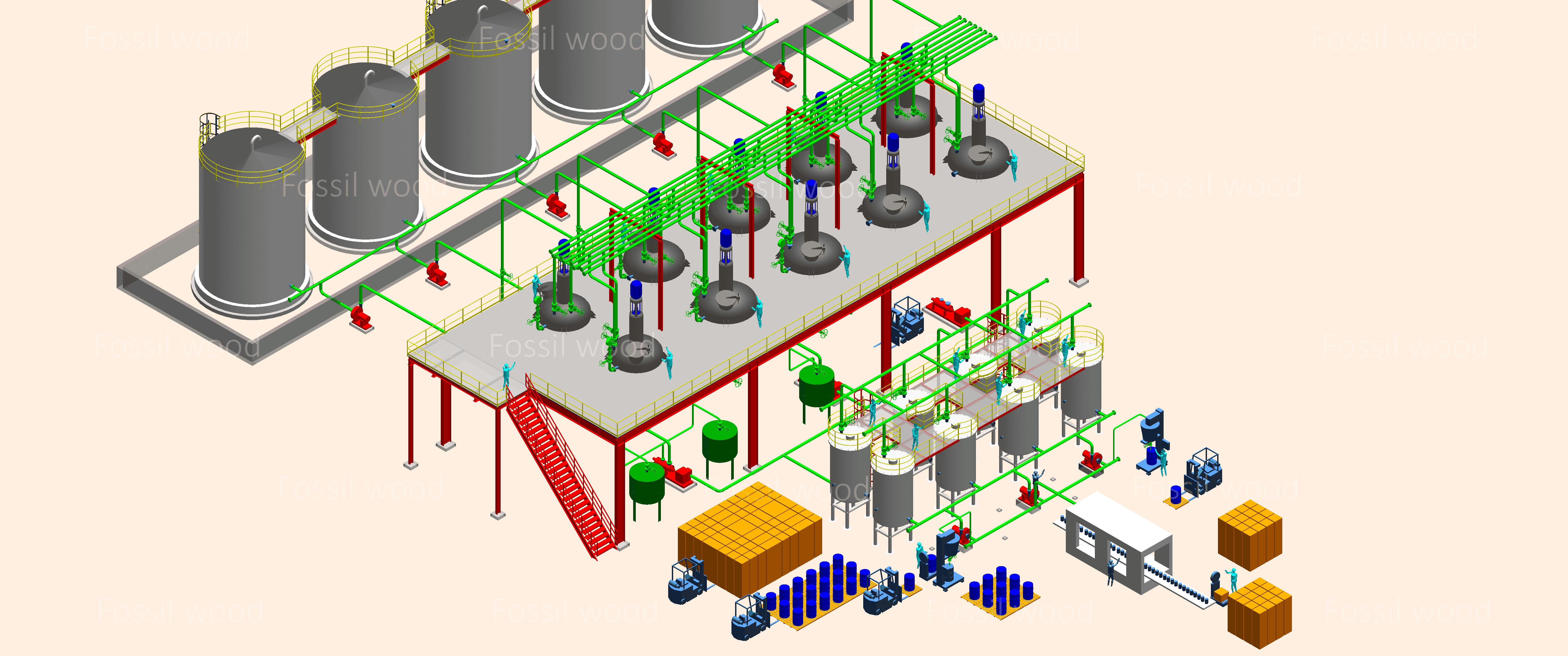 120MT Lube Oil Blending Plant